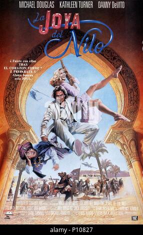 Pellicola originale titolo: il gioiello del Nilo. Titolo inglese: il gioiello del Nilo. Regista: LEWIS TEAGUE. Anno: 1985. Credito: 20TH CENTURY FOX / Album Foto Stock