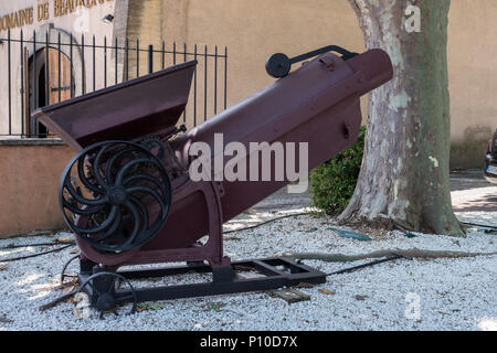 Chateauneuf du Pape Carpentras Vaucluse Provenza-Alpi-Costa azzurra Francia Foto Stock