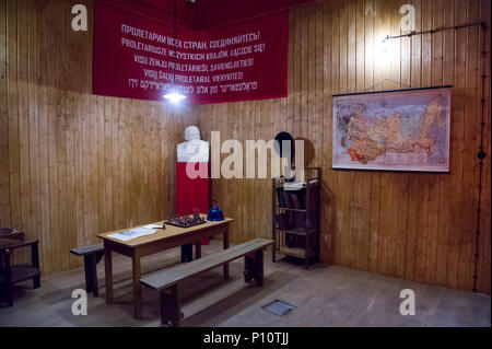 Joseph Stalin come una parte di exhibion nel museo della Seconda Guerra Mondiale a Danzica, Polonia. 23 gennaio 2017 © Wojciech Strozyk / Alamy Stock Photo Foto Stock