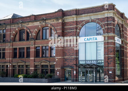 Hepworth House, pro capite, Leeds, West Yorkshire, Inghilterra, Regno Unito Foto Stock