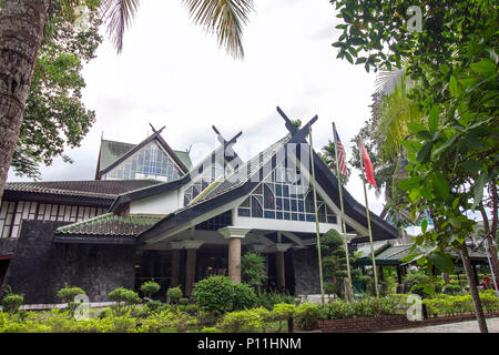 Galeria Perdana di Langkawi un museo in vetrina al regalo, souvenir e premi ricevuti dalla Ex-Prime Ministro della Malesia Tun Dr. Mahathir Mohamad Foto Stock