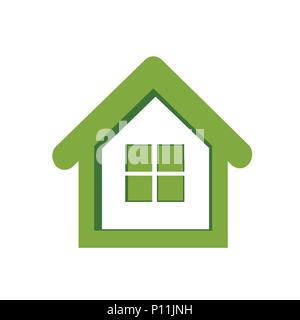 Green House icona, clipart Illustrazione Vettoriale