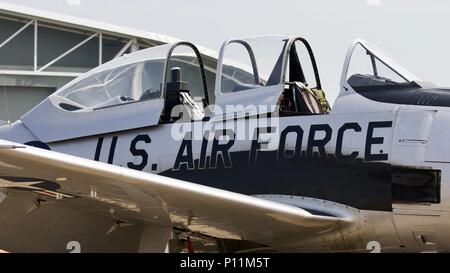 North American T-28 Trojan horse/Fennec Foto Stock