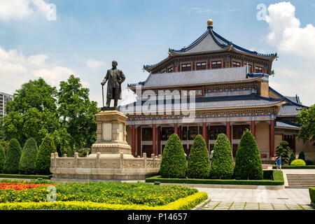 Sun Yat-sen Memorial Hall di Guangzhou, Cina Foto Stock