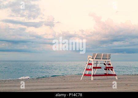 Strumenti del commercio bagnino, Cape May, New Jersey, STATI UNITI D'AMERICA Foto Stock