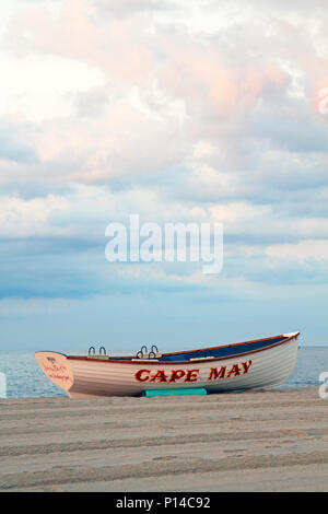 Strumenti del commercio bagnino, Cape May, New Jersey, STATI UNITI D'AMERICA Foto Stock