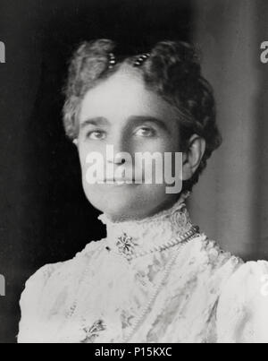 First Lady degli Stati Uniti Ida Saxton McKinley, circa 1900 Foto Stock