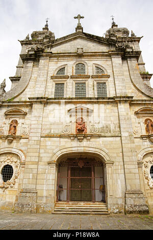 Ingresso al Monastero di São Martinho de Tibães, Braga, Portogallo. Foto Stock