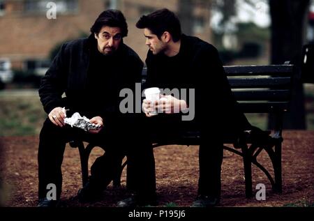 Pellicola originale titolo: il reclutamento. Titolo inglese: il reclutamento. Regista: roger donaldson. Anno: 2003. Stelle: AL PACINO; Colin Farrell. Credito: Touchstone Pictures / Album Foto Stock