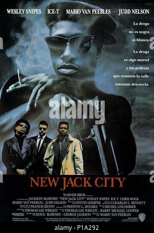 Pellicola originale titolo: NEW JACK CITY. Titolo inglese: NEW JACK CITY. Regista: MARIO VAN PEEBLES. Anno: 1991. Credito: WARNER BROTHERS / Album Foto Stock