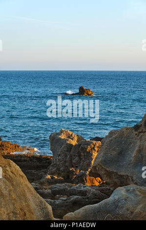 Gale beach durante il pomeriggio a Albufeira. Algarve Portogallo Foto Stock