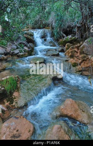 Queda do Vigario cascate alte. Algarve Portogallo Foto Stock