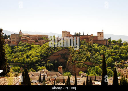 La bellissima Granada Foto Stock