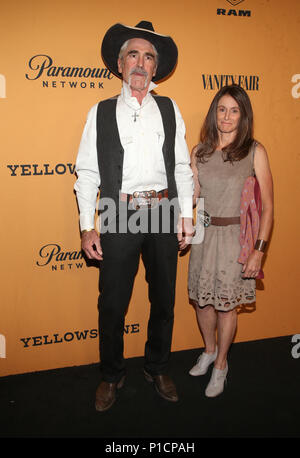 LOS ANGELES, CA - 11 giugno: gli ospiti, alla premiere di Yellowstone presso Paramount Studios di Los Angeles, la California il 11 giugno 2018. Credito: Faye Sadou/MediaPunch Foto Stock