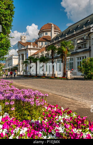 L'edificio Kurhaus di Merano - Merano, Trentino Alto Adige - Alto Adige, Italia Foto Stock