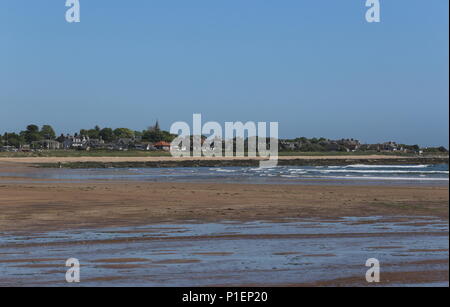 Carnoustie waterfront Angus Scozia Giugno 2018 Foto Stock