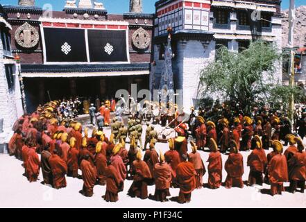 Pellicola originale titolo: SETTE ANNI IN TIBET. Titolo inglese: SETTE ANNI IN TIBET. Regista: JEAN-JACQUES ANNAUD. Anno: 1997. Credito: MANDALAY ENTERTAIMENT / APPLEBY, David / Album Foto Stock