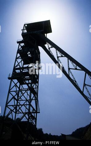 Spagna - Catalogna - Bagés (distretto) - Barcellona. Cardona, Minas de Sal. Foto Stock