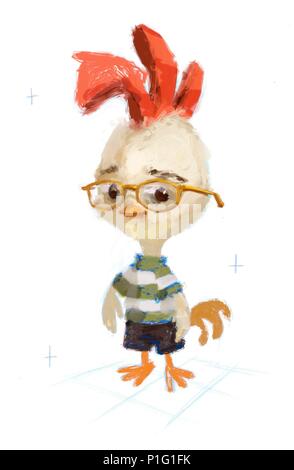 Pellicola originale titolo: Chicken Little. Titolo inglese: Chicken Little. Regista: MARK DINDAL. Anno: 2005. Credito: Walt Disney Pictures / Album Foto Stock