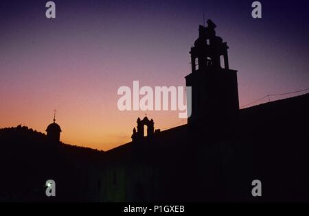 Llíria, Iglesia de la Sang (s.XII), El Camp de Turia. Foto Stock