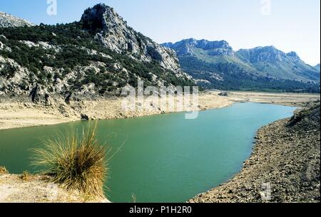 Spagna - Isole Baleari - MALLORCA. Embalse Gorg Blau. Foto Stock