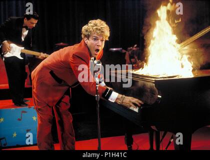 Pellicola originale titolo: grandi palle di fuoco!. Titolo inglese: grandi palle di fuoco!. Regista: JIM MCBRIDE. Anno: 1989. Stelle: Dennis Quaid. Credito: ORION foto / Album Foto Stock