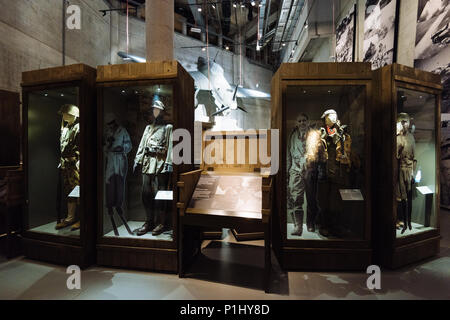 Gdansk, Polonia - 11 Maggio 2018: Edificio del museo della Seconda Guerra Mondiale in estate, Gdansk, Polonia Foto Stock