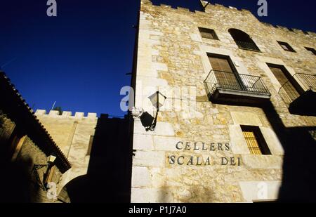Spagna - Catalogna - Priorat (distretto) - Tarragona. Scala dei; bodega (D.O. Priorat). Foto Stock