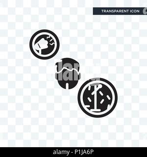 Showman icona vettore isolato su sfondo trasparente, showman concetto del logo Illustrazione Vettoriale