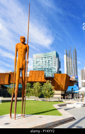 Il nuovo Yagan piazza nel centro di Perth, Western Australia, Australia Foto Stock