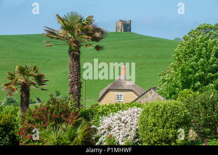 Abbotsbury nel Dorset, una contea in Inghilterra meridionale, che gode gode di uno scenario pittoresco. Foto Stock