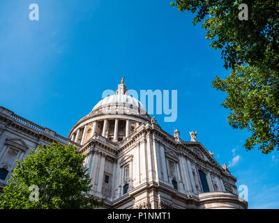St Pauls Cathedral City of London, Londra, Inghilterra, Regno Unito, GB.