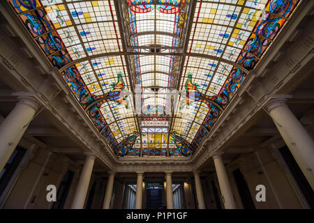 Casa della letteratura peruviana, museo e biblioteca(1912). La città di Lima, Perù. Foto Stock