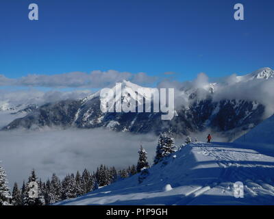 Stazione sciistica in Austria Bad Hofgastein Foto Stock