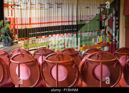 Taliesin station wagon di Frank Lloyd Wright in verde primavera Wisconsin Foto Stock