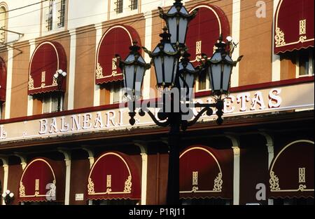 Caldes de Montbuí, (Vallés Occidental regione), 'Broquetas' Acqua Spa. Foto Stock