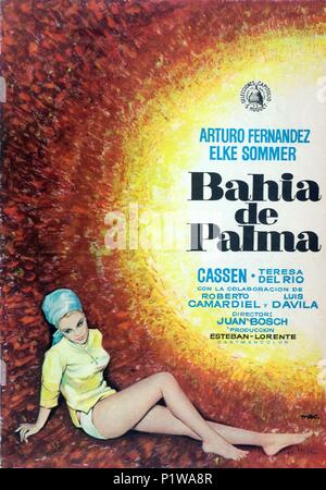 Pellicola originale titolo: BAHIA DE PALMA. Titolo inglese: BAHIA DE PALMA. Regista: Juan Bosch. Anno: 1962. Credito: ESTE FILM / Album Foto Stock