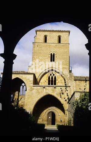 Alcaniz, castello / "Parador Nacional de Turismo " Hotel; Torre del Homenaje / mantenere. Foto Stock