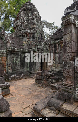 Ta Som tempio di Angkor complesso in Siem Reap Cambogia Foto Stock