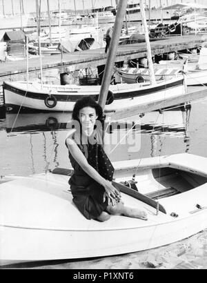 Franca bettoja, Cannes, 1962 Foto Stock