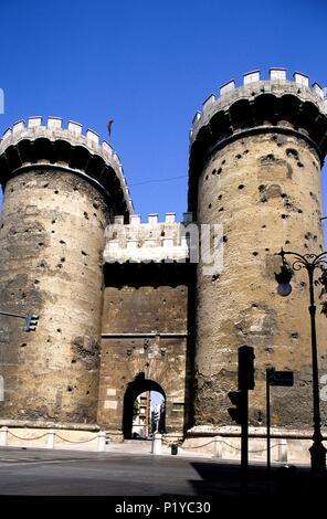 Torres de / Quart torri (gotico civile). Foto Stock