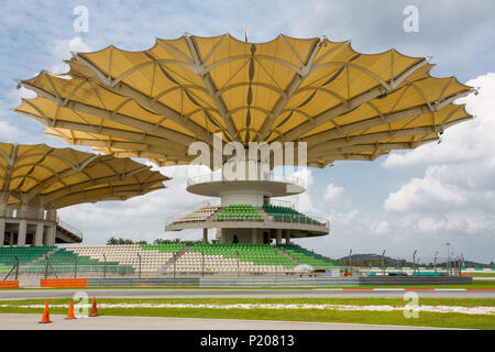 Sepang/Malesia - 5 Dicembre 2014: Asian Le Mans Series gara a Sepang International Circuit. Foto Stock