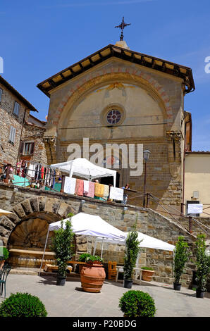 Radda in chianti, Toscana, Italia Foto Stock