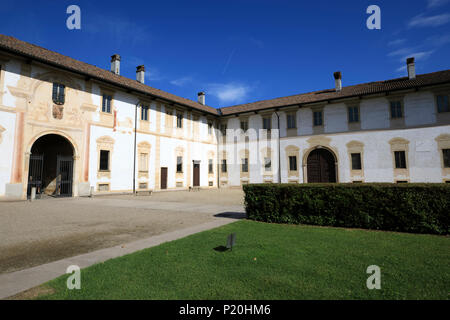 Certosa di Pavia area e Certosa di Pavia, Lombardia, Italia Foto Stock