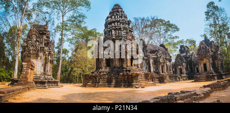 Thommanon tempio di Angkor Wat Foto Stock