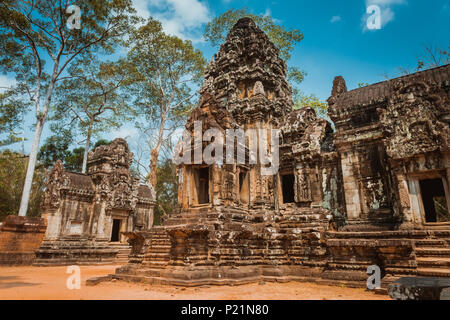 Thommanon tempio di Angkor Wat Foto Stock