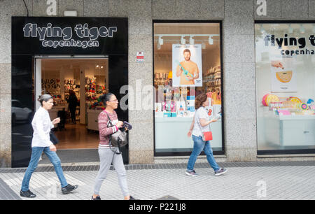 Flying Tiger Copenhagen store in Spagna Foto Stock