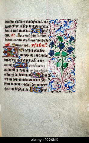 . Folio 039 r dal Libro d Ore di Simon de Varie - KB 74 G37a . Folio 039 r dal Libro d Ore di Simon de Varie - KB 74 G37a . 1455 34 Libro d Ore di Simon de Varie - KB 74 G37a - folio 039 r Foto Stock