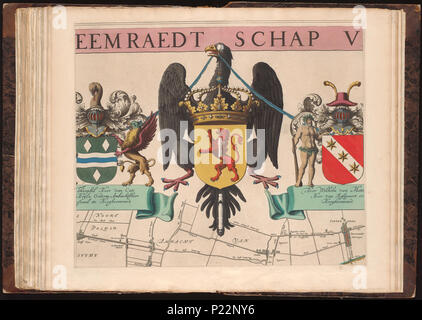 UBAKZL12A3 060, 8/23/11, 4:53 PM, 8C, 7992x10656 (0+0), 100%%%%, Juni 2011 PPRO, 1/160 s, R48.7, G17.7, B14,4 188 Mappa - Collezioni Speciali Università di Amsterdam - OTM- HB-KZL I 2 A 3 (60) Foto Stock