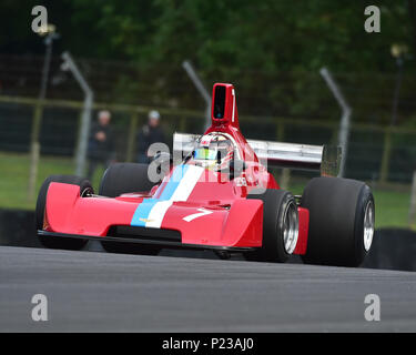 Neil Glover, Chevron B37, Anglo American 5000s, American Speedfest VI, Brands Hatch, giugno 2018, automobili, Autosport, auto, il circuito da corsa, Inghilterra, Foto Stock